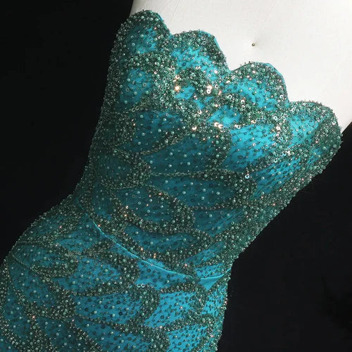 The Emerald — Strapless Mermaid Gown