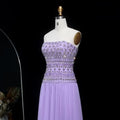 The Lilou — Strapless Beaded Bodice Mermaid Gown