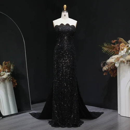 The Emerald — Strapless Mermaid Gown