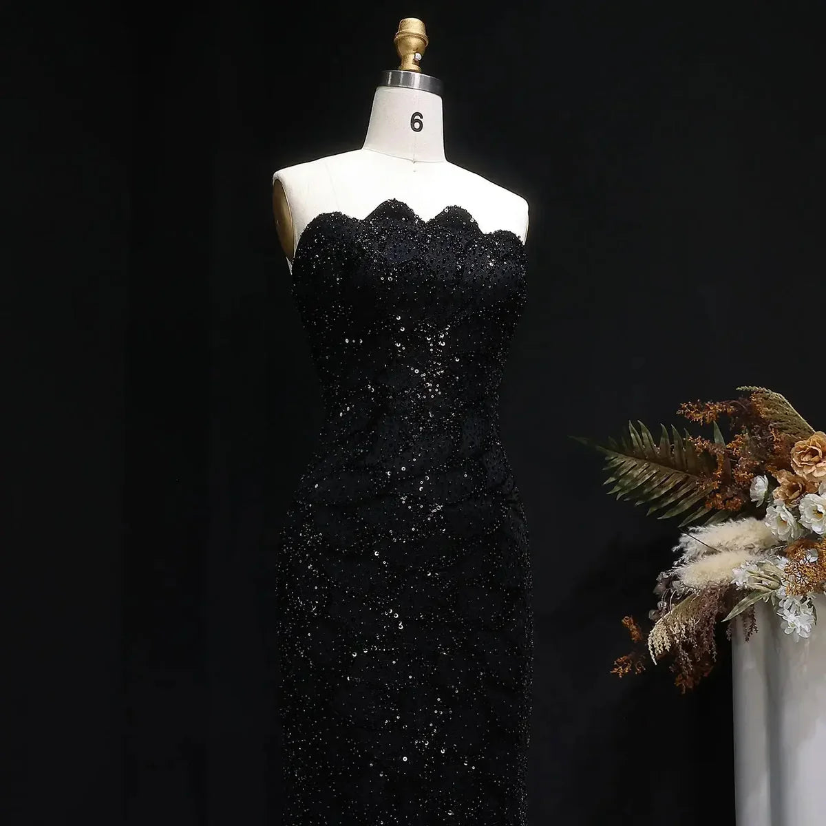 The Emerald — Strapless Mermaid Gown