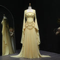 The Soleil — Pearl Tassel A-Line Gown