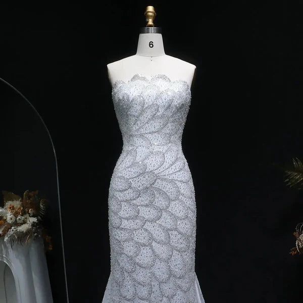The Emerald — Strapless Mermaid Gown