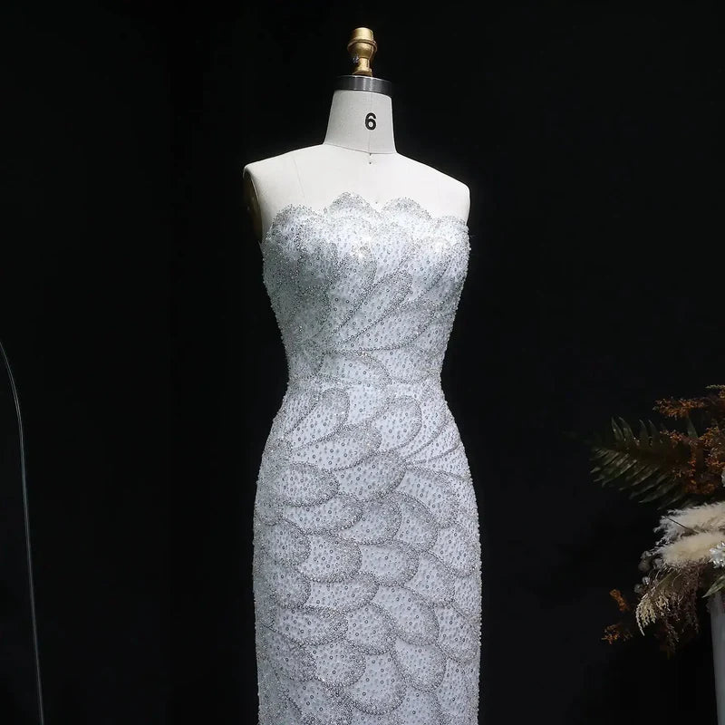 The Emerald — Strapless Mermaid Gown